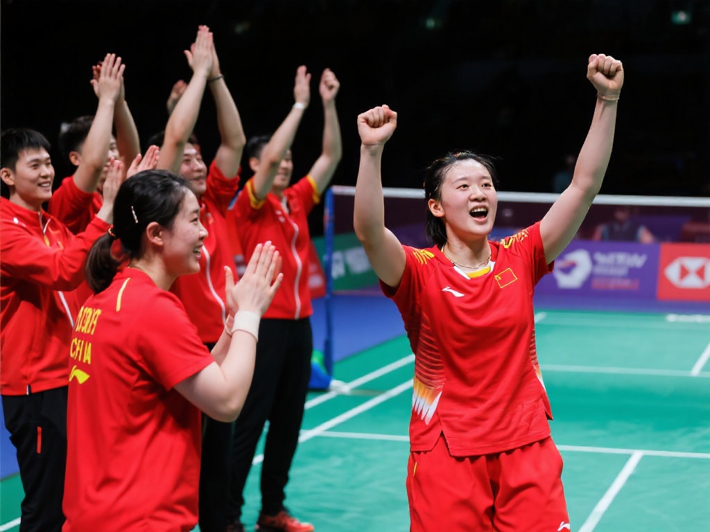 羽毛球女双决赛：郑雨／张殊贤激战黄东萍／谭宁争冠